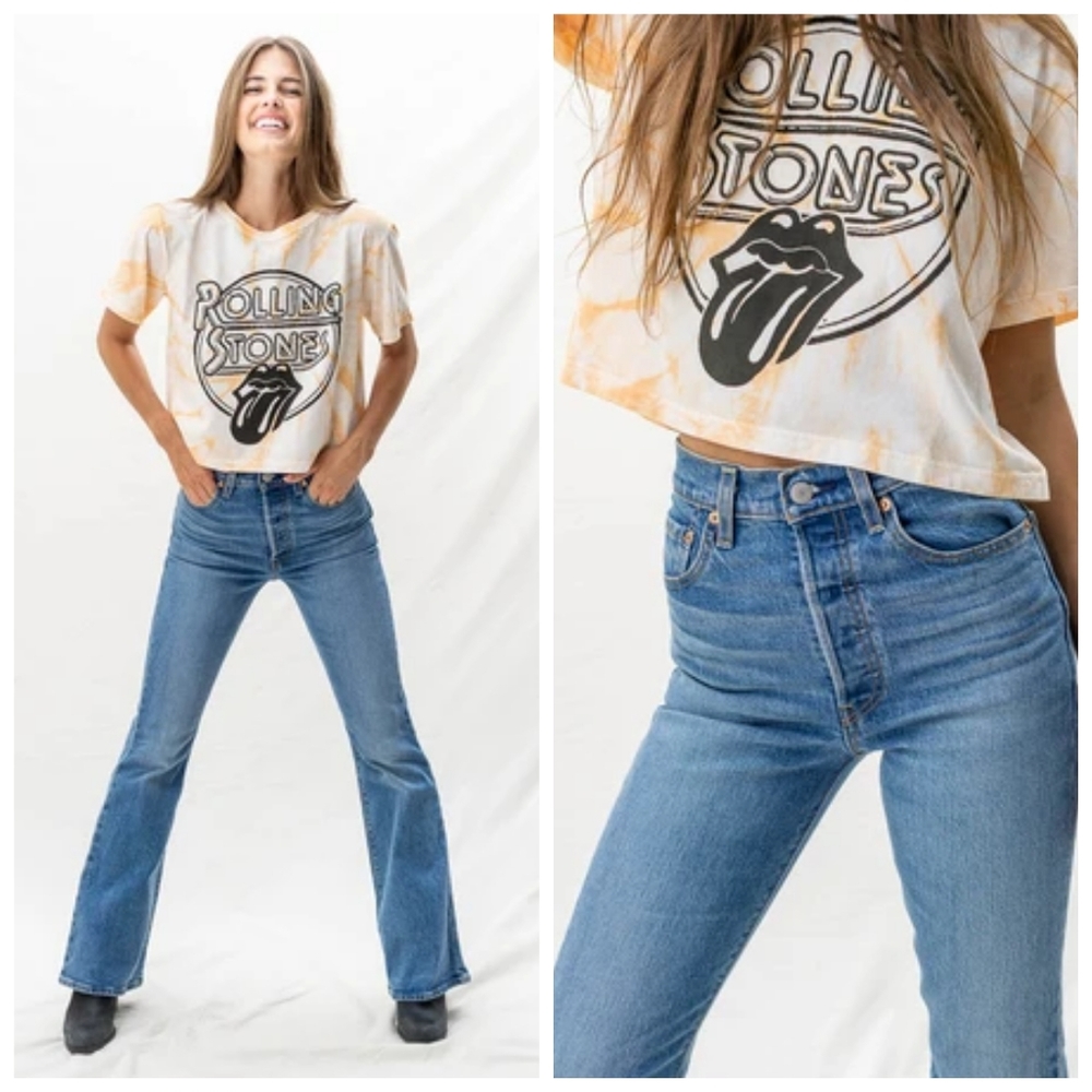 Levi's Ribcage Flare Jive Song Jeans Wide Leg NWT!